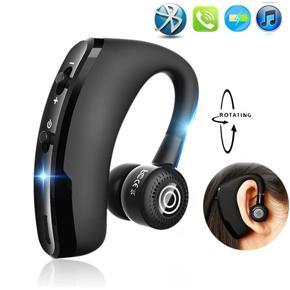 V9 Wireless Bluetooth5.0 Earphone Waterproof Sport Earhook Headset Stereo Noise Cancellation Headphone Business Drive Handsfree Headset with Mic