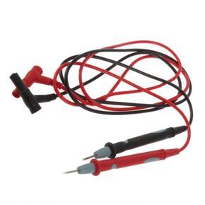 2x Electric probe Pen Digital Multimeter Voltmeter Ammeter Cable Tester-Black and red