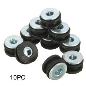 10Pcs Motorcycle Rubber Fairing Cowling Grommet Bushing Bolts Gasket Accessories
