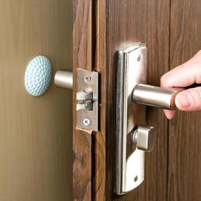 Self Adhesive Rubber Door Buffer Wall Protectors Door Handle Bumpers for Door Stopper Doorstop