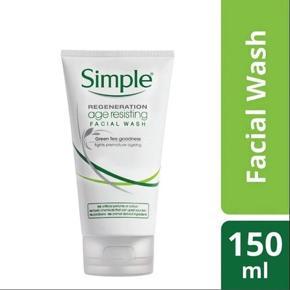 Simple Regeneration Age Resisting Facial Wash 150ml