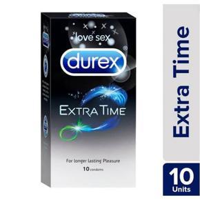 Durex Extra Time Condoms - 10 Pieces Pack for extra enjoy