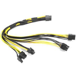 Computer Server GPU Video Card Power Cable PSU 8P to PCI-E 4X8Pin(6+2) Power Supply Cable for Inspur 5468M5 TGC-1828-V5