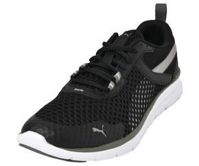 Puma Flex Essential Pro Sports Shoes - Black Metallic Beige