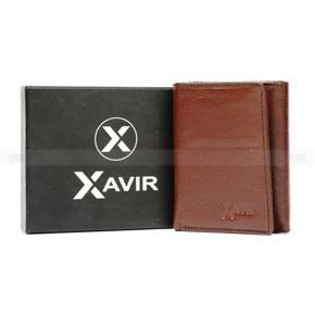 XAVIR Authentic Lather Wallet XW-07 Chocolate