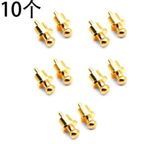 BRADOO 10Pcs Gold Plated RCA Plug Cap Short-Circuit Socket, Phono Connector RCA Shielding Jack Socket Protect Cover Caps