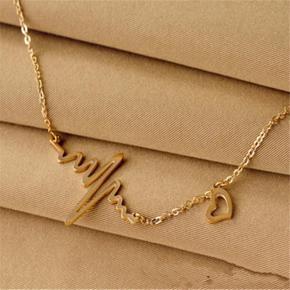 Ecg Heart Beat Jewelry Necklace Jewelry Necklace - Necklace For Girls