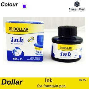Dollar ink for Fountain pen (BLUE)