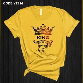 King Half Sleeve T-Shirt