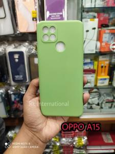 Silicon case back cover For Oppo A15