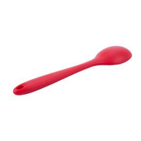 XHHDQES 2X Colour Works Silicone Mini Deep Spoon, 20 cm - Red