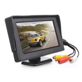 4.3 Inch TFT LCD Color Display Car Rear View 180 Degree Adjustable Monitor Screen