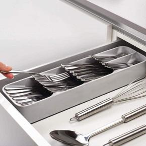 Kitchen Utensil Drawer Organizer - Kitchen Drawer Organizer Tray Spoon Cutlery Separation Finishing Storage Box Cutlery Organizer