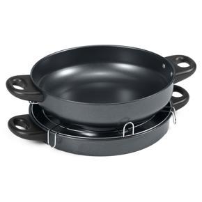 Dual Purpose Barbecue Grill Pan Frypan for Camping Hiking Backpacking