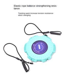 Waist Twisting Disc with Elastic Rope-1 x Waist Twisting Disc-Green