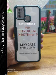 For Infinix Smart 5/Infinix Hot 10 lite Shockproof Bumper Camera Protect Case back cover