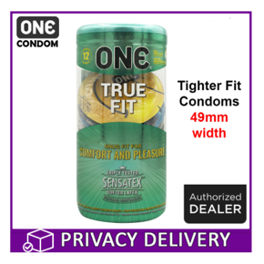 One True Fit Comfort and Pleasure Condom - 12pcs Jar