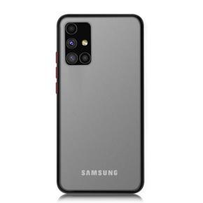 Samsung Galaxy M51 Luxurious Translucent Smoky Matte Shockproof Back Case