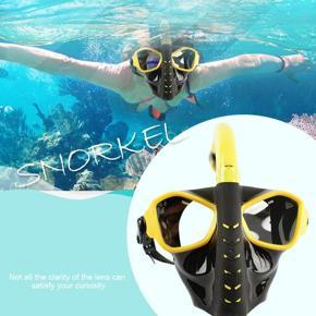 Swimming Face Diving Snorkeling Full Surface Scuba p30 - Black {average code}