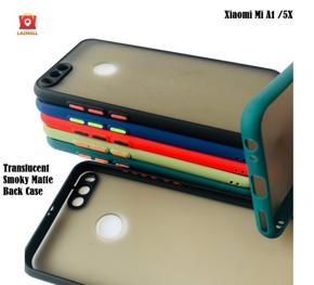 For Xiaomi Mi A1 / 5X  Luxury Translucent Smoky Matte Cover (Shockproof And Anti-Drop Protection) Smoky Frosted Case