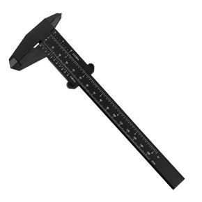 150MM Plastic Vernier Caliper Metal Strip Measurement Ruler