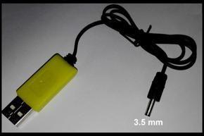 3.5mm Jack / Plug 3.7V USB Lipo Battery Charger