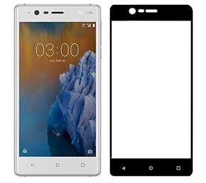 Tempered Glass Screen Protector 6D/9D/11D For Nokia 3- Black