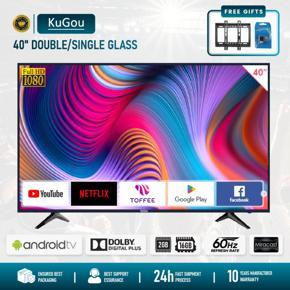 KuGou TV 40 2GB Ram Double/Single Glass Smart TV 1080p FHD TV Android 11.0 LED TV