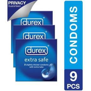 Durex extra safe combo 9 condoms