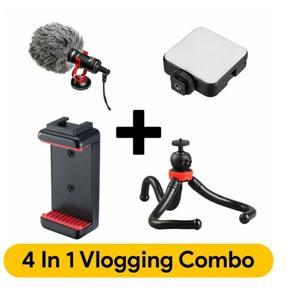 Best Budget Vlogging Setup - Octopus Tripod, MM1, LED, Mobile Holder