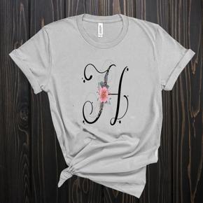 H Half Sleeve T-Shirt For Men