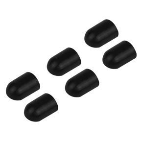 XHHDQES 6Pcs Foot Support Cover Silicone Sleeve for Ninebot Es2 Es4 Millet Xiaomi M365 / M365 Pro Electric Scooter,Black