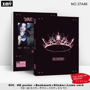 BLACKPINK LOVESICK GIRLS HD Photo Book Album Bangtan+Poster+Photobook+Mini Book+Photocard+Postcard+Photo Film+Gift (Extra BLACKPINK Photocards Set)