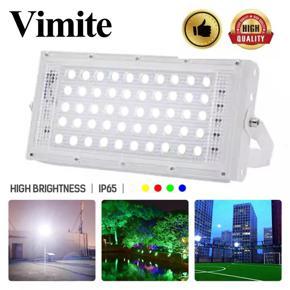 Vimite LED 220V Outdoor Flood Light White/Warm Wall Light Waterproof Searchlight for Passages Driveways Gardens Yards Aisles Warehouse