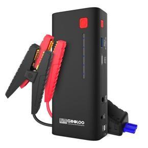 GOOLOO GE1200 1200Amp 18000mAh Supersafe Car Jump Starter 12V Car Battery Booster Box Portable Power Bank Charger Temperature Protection