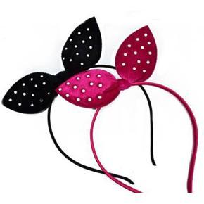 Rabbit ear hair band for girls - 2 pcs