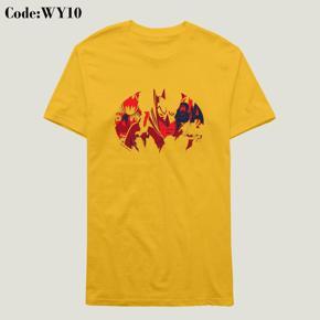 bad man yellow Half Sleeve T-Shirt For Men's