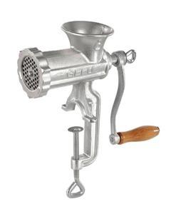 Meat Mincer (10-Inch)- Silver