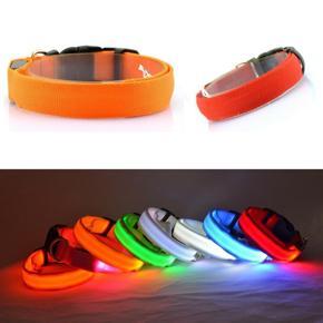 LED Pet light Collar Night Safety Flashing Dog Collar Adjustable Pet Supplies