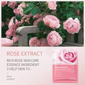 BIOAQUA Rose Essence whitning moisturizing facial care skin care sheet mask