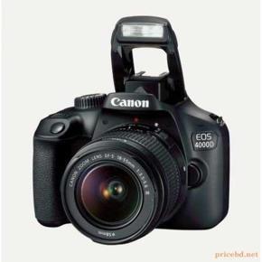 Canon Eos 4000D 18MP 2.7inch Display With 18-55mm Lens Dslr Camera