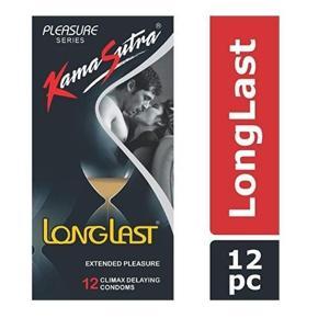 KamaSutra Longlast Climax Extended Pleasure Condoms - 12's Pack