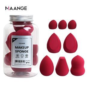 MAANGE 8pcs Cosmetic Puff Makeup Sponge Set Blender Makeup Tools