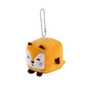 Cube Fox Pendant Plush Toy Key Ring Charm Boxfox Plush Toy