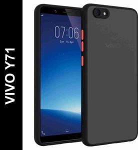 Camera Protection Smoke Matte Finish Case Back Cover FOR Vivo Y71