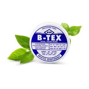 B - TEX White Ointment Skin Itches Eczema Rash Ring Worm - 14g