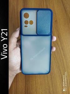 FOR Vivo Y21 Camera Protect Camshield Slider case back cover