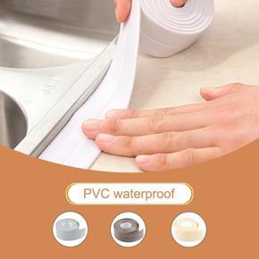 DASI Home PVC Material Corner Sealing Tape Sink Stove Crack Strip Waterproof Anti-Moisture Sealing Strip