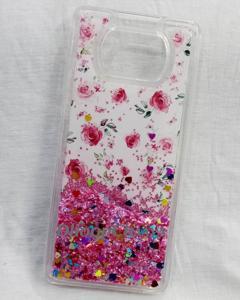 POCO X3 / POCO X3 Pro / POCO X3 NFC - Unique Design Liquid 3D Glitter Floating Soft TPU Clear Case Cover