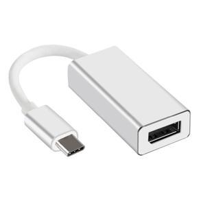 USB-C Thunderbolt 3 to DisplayPort @60hz Adapter Converter For MacBook Pro - Silver